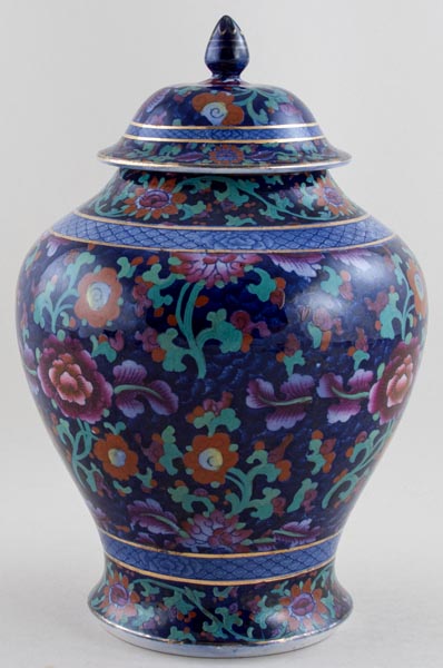 Vase lidded c1920s